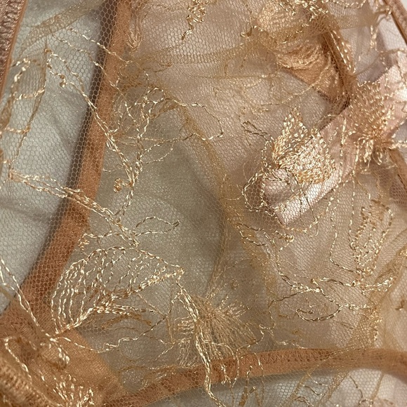 Agent Provocateur Cate Set, Bra+Brief Set, 34D+AP4 (US8) | Nude - Picture 10 of 11